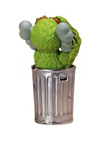 KAWS & Sesame Street Oscar Vinyl Figure - Imagem 2