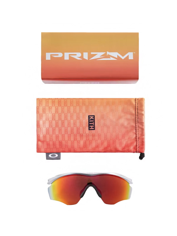 Kith x Oakley M2 XL Frame Silver Prizm Ruby Original São Paulo Kith x Oakley M2 XL Frame Silver Prizm Ruby - Imagem 2