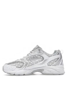 New Balance 530 Silver Metallic Polka Dots2
