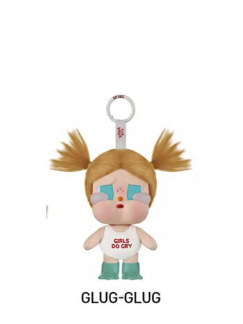 Pop Mart Crybaby Vacation Mode On Series Glug-Glug Vinyl Plush Pendant