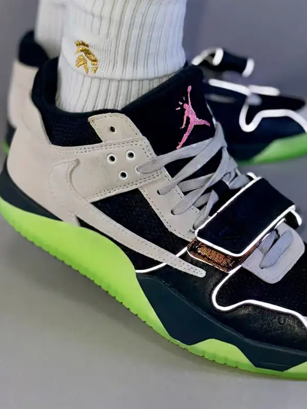 ジャック555 Jordan Jumpman Jack TR Travis Scott x Chase B Black Night Silver