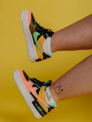 Air Force 1 Shadow Solar Flare Atomic Pink - Imagem 3