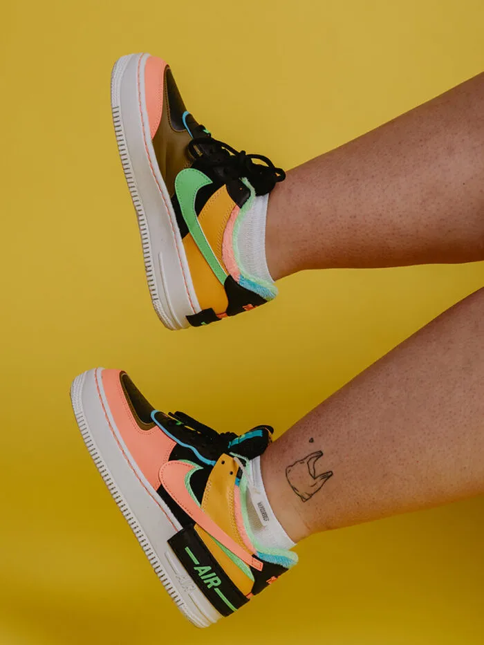 Air Force 1 Shadow Solar Flare Atomic Pink - Imagem 3