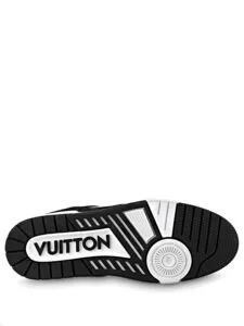 Louis Vuitton Trainer Black White Original São Paulo