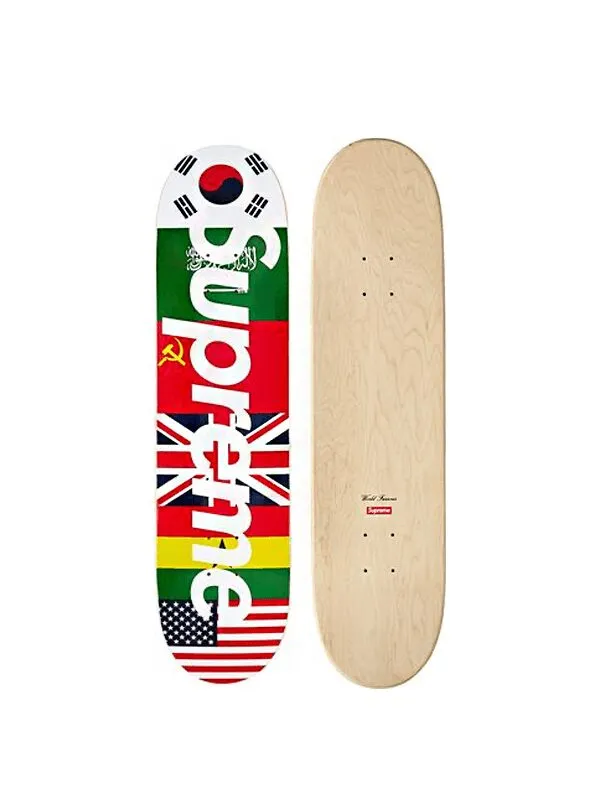 Supreme Flags Skateboard Deck Multi - Imagem 2