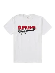 Supreme Yohji Yamamoto Logo Tee White Original São Paulo 