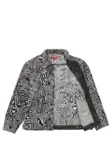 Supreme Chainstitch Denim Jacket Black Original São Paulo