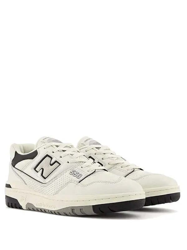 New Balance 550 Black Cream White