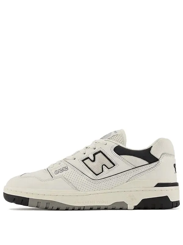 New Balance 550 Black Cream White