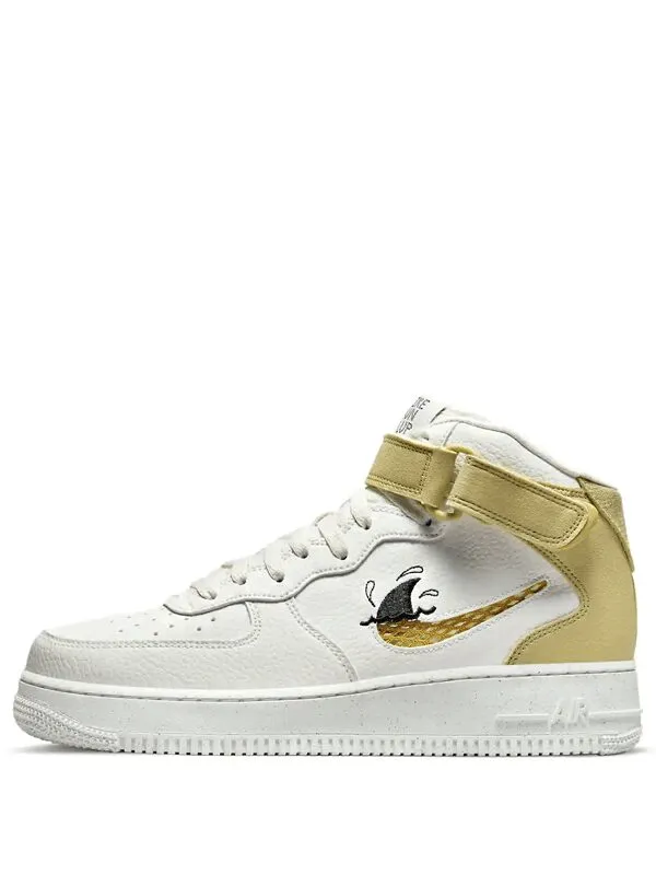 Air Force 1 Mid Next Nature Sun Club White Sharks Fin