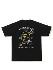 BAPE Japan Exclusive Japan Souvenir #2 Tee Black Original São Paulo