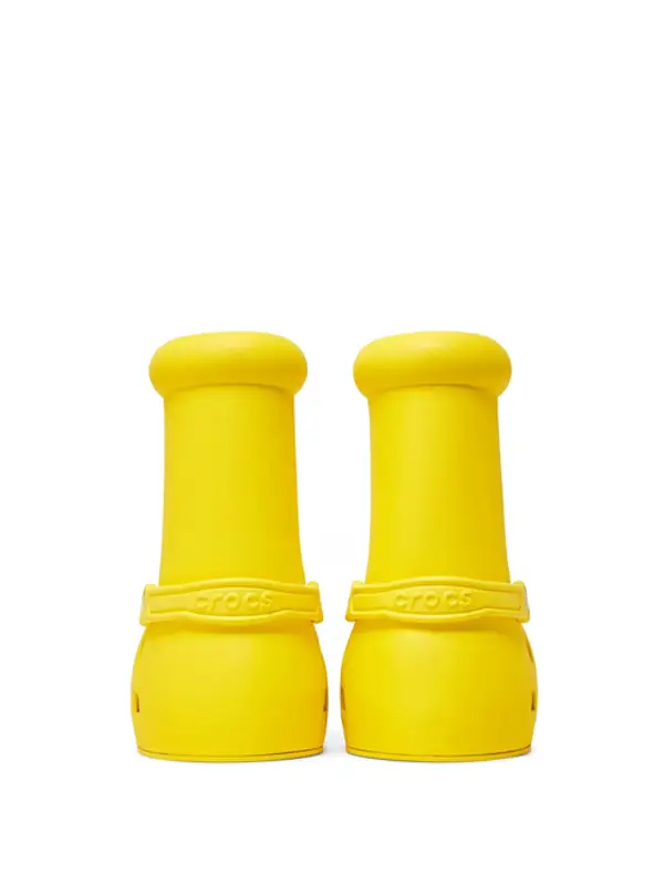 Crocs x MSCHF Big Red Boot Yellow3 1