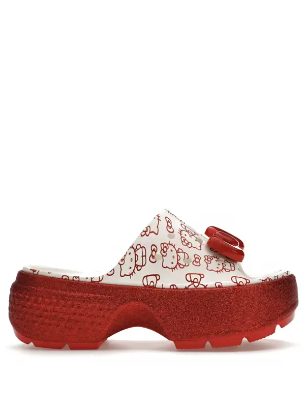 Hello Kitty x Crocs Stomp White1