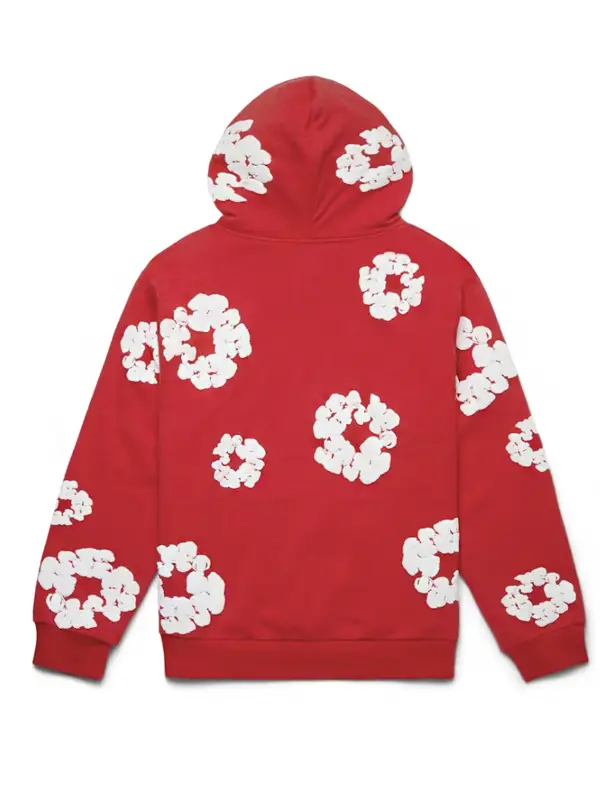 Denim Tears The Cotton Wreath Sweatshirt Red2