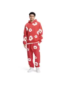 Denim Tears The Cotton Wreath Sweatshirt Red3