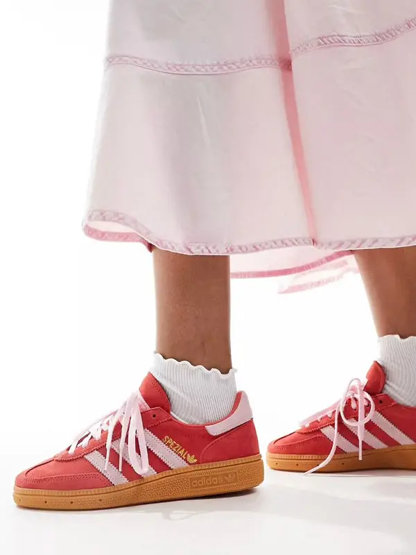 Adidas Handball Spezial Bright Red Clear Pink 5