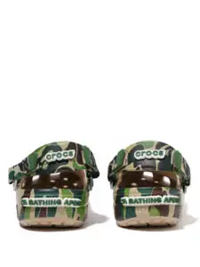BAPE x Crocs Classic Clog Green3
