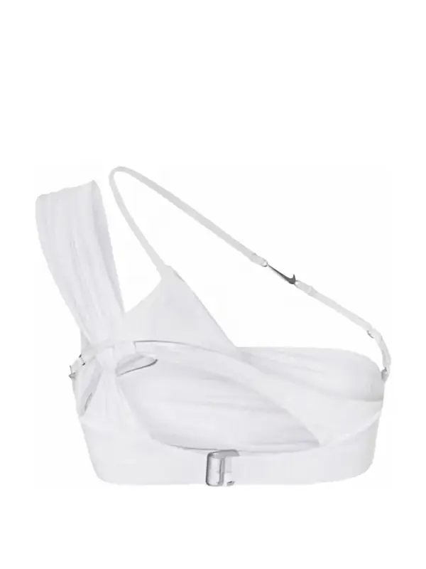 Jacquemus x Nike La Brassiere Drapee Sports Bra White2
