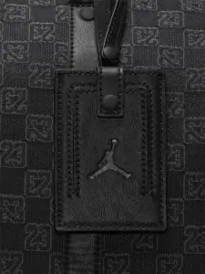 Jordan Monogram Duffle Bag Black4