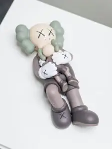 KAWS Holiday Singapore Vinyl Figure Brown3