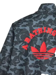BAPE x adidas All Over Print SSTR Track Top Black4