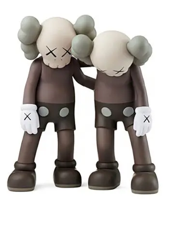 KAWS Along The Way Vinyl Figure Brown