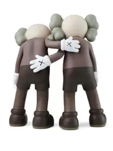 KAWS Along The Way Vinyl Figure Brown1