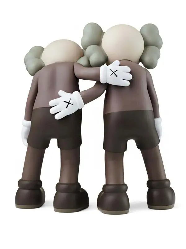 KAWS Along The Way Vinyl Figure Brown - Imagem 2