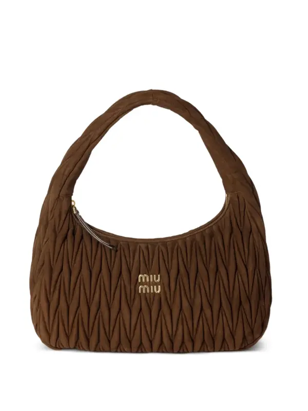 Miu Miu Bolsa de ombro Wander matelasse1