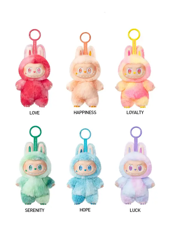 Pop Mart Labubu The Monsters Big into Energy Series Vinyl Plush Pendant Sealed Case 6 Blind