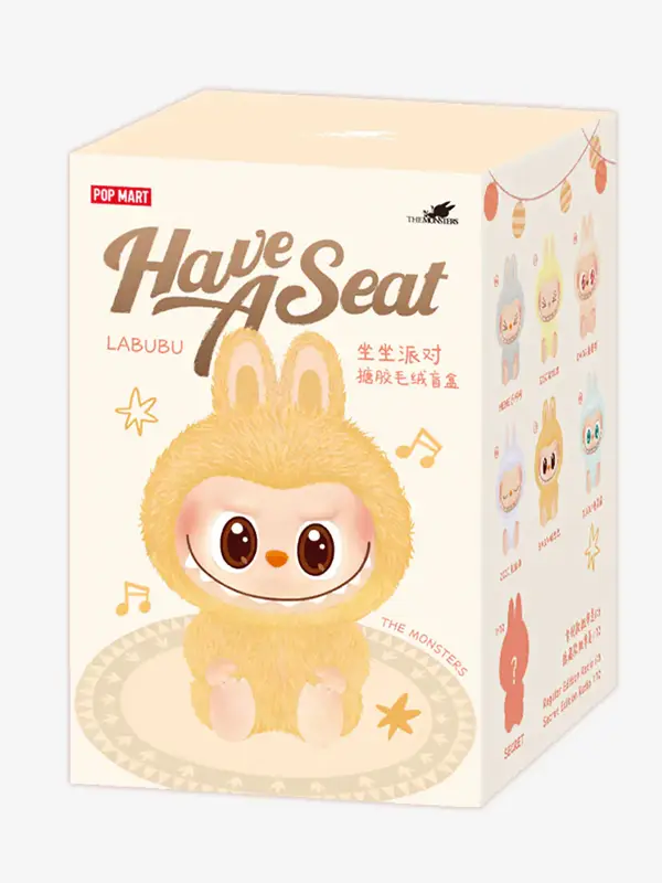 Pop Mart Labubu The Monsters Have a Seat DADA Vinyl Plush3