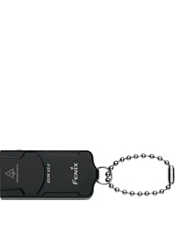 Supreme x Fenix E03R Flashlight Keychain Black2