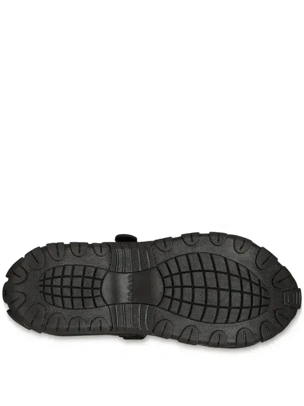 Crocs Terre Ballet Black Silver Metallic5
