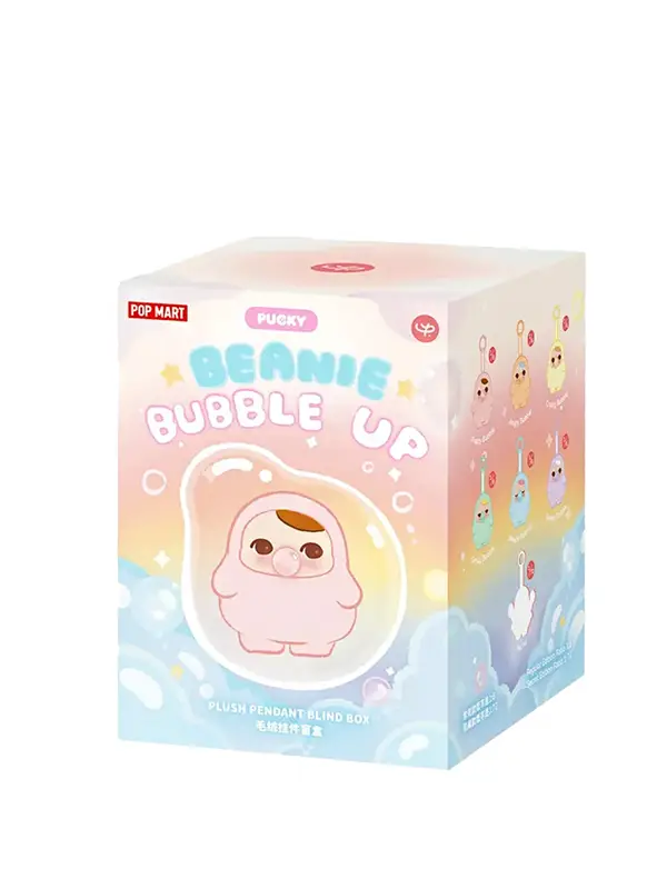 POP MART PUCKY BEANIE BUBBLE UP SERIES Plush Pendant 6 Blind