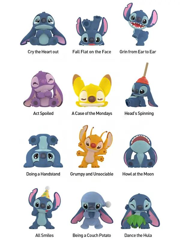 Pop Mart Disney Stitch Little Emotions Series Figure Sealed Case 12 Blind