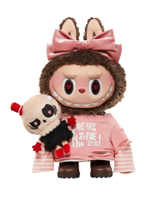 Pop Mart Labubu The Monsters Catch Me If You Like Me Secret Edition Figure Pink1