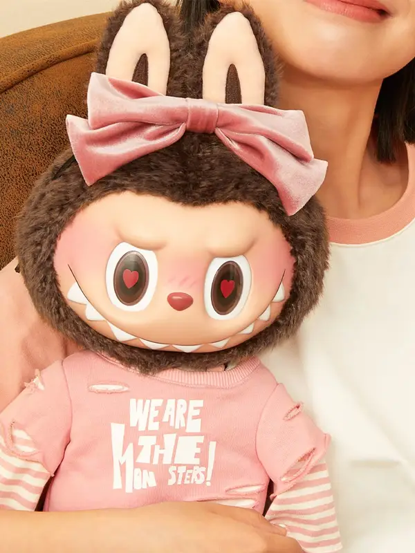 Pop Mart Labubu The Monsters Catch Me If You Like Me Secret Edition Figure Pink3