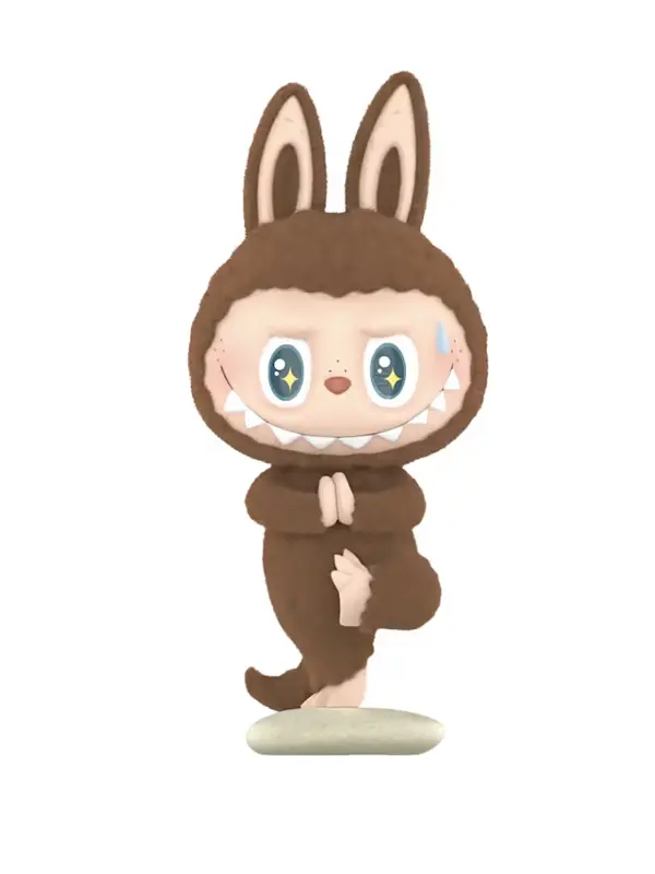 Pop Mart THE MONSTERS Labubu Lazy Yoga Series Yoga Coach Secret Edition Figure2