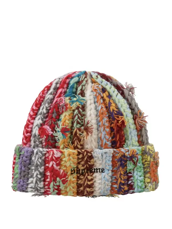 Supreme Hand Tied Beanie Multicolor1