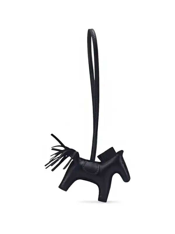 Hermes Bag Charm Rodeo PM Black1