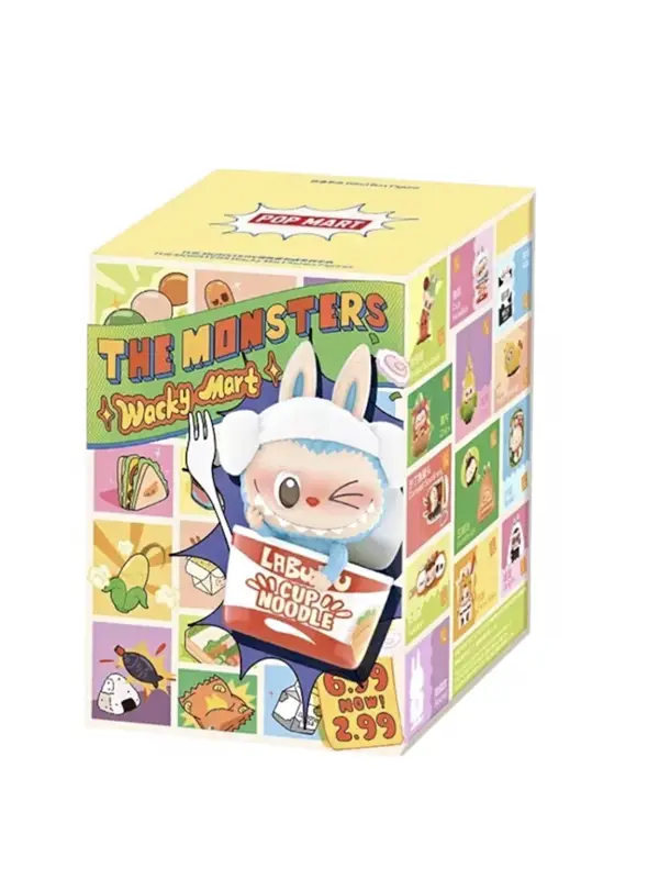 Pop Mart Labubu The Monsters Wacky Mart Series Figure Sealed Case 12 Blind