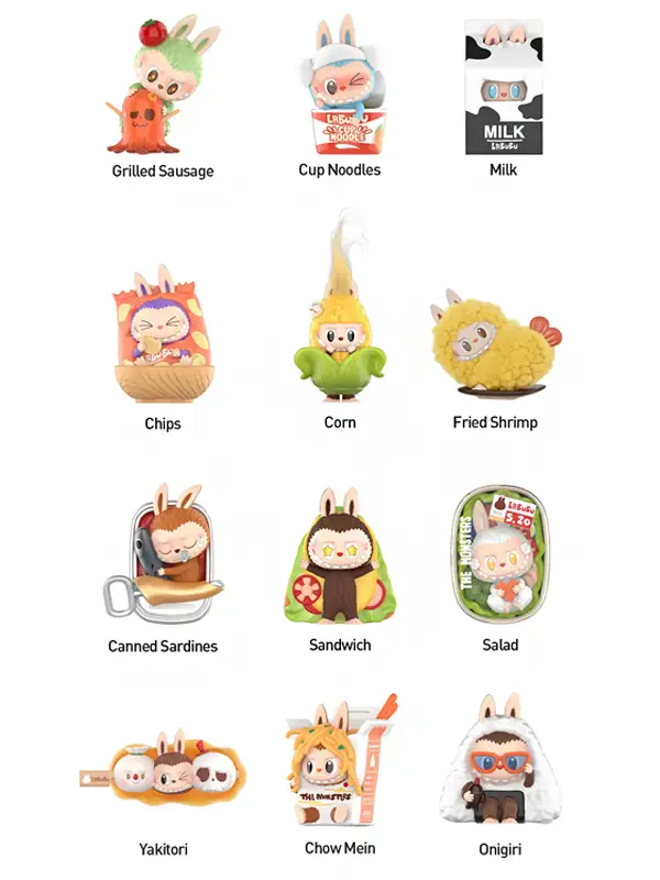 Pop Mart Labubu The Monsters Wacky Mart Series Figure Sealed Case 12 Blind