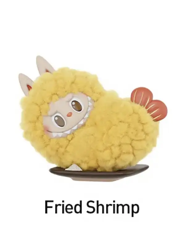 Pop Mart Labubu The Monsters Wacky Mart Series Fried Shrimp Figure1 1