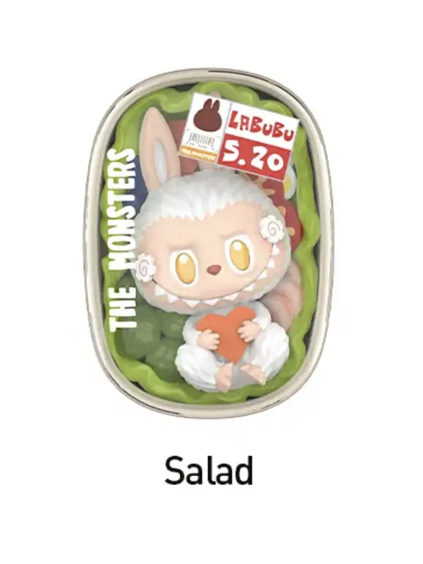 Pop Mart Labubu The Monsters Wacky Mart Series Salad Figure1