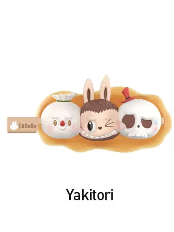 Pop Mart Labubu The Monsters Wacky Mart Series Yakitori Figure1
