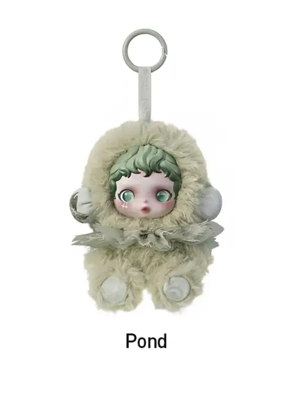 Pop Mart Limpressionnisme θSKULLPANDA Series Pond Plush Doll1