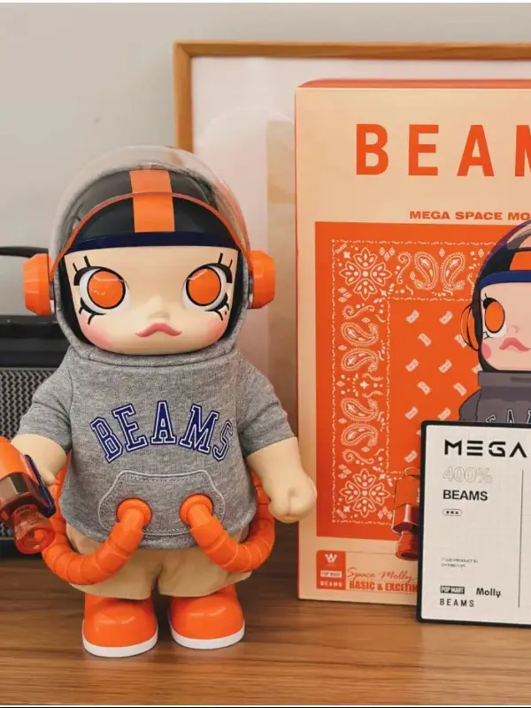 Pop Mart Mega Space Molly Beams 4002