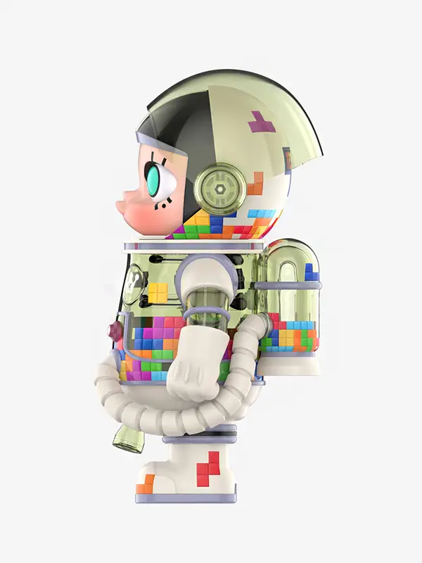 Pop Mart Mega Space Molly Tetris 4003